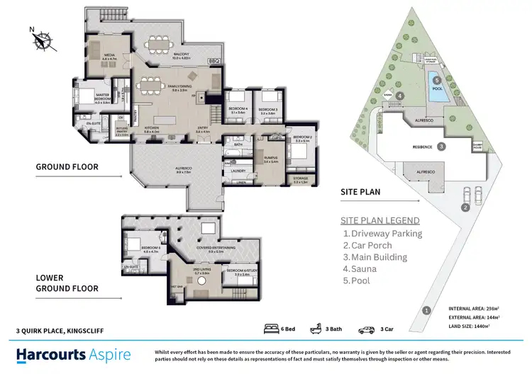 Floorplan of Homely house listing, 3 Quirk Place, Kingscliff NSW 2487