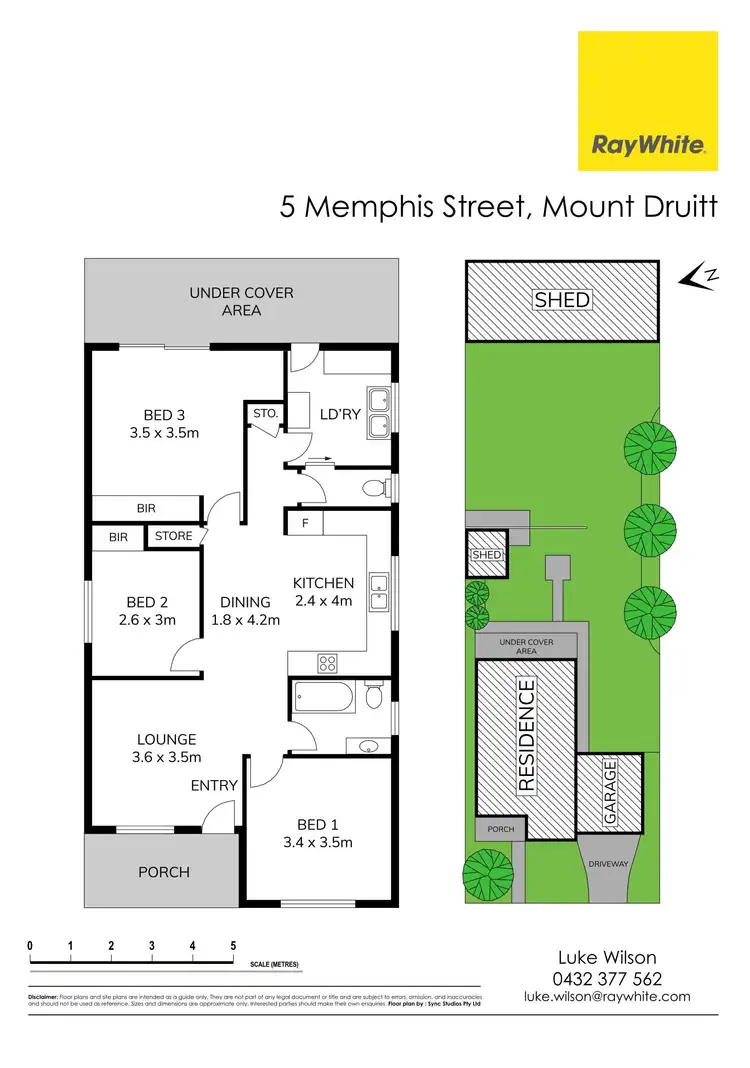 Floorplan of Homely house listing, 5 Memphis Street, Mount Druitt NSW 2770