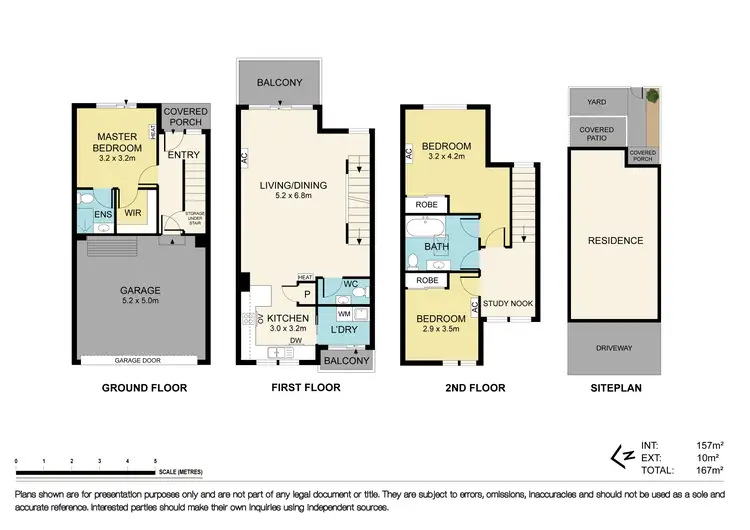 Floorplan of Homely townhouse listing, 53 Wests Road, Maribyrnong VIC 3032