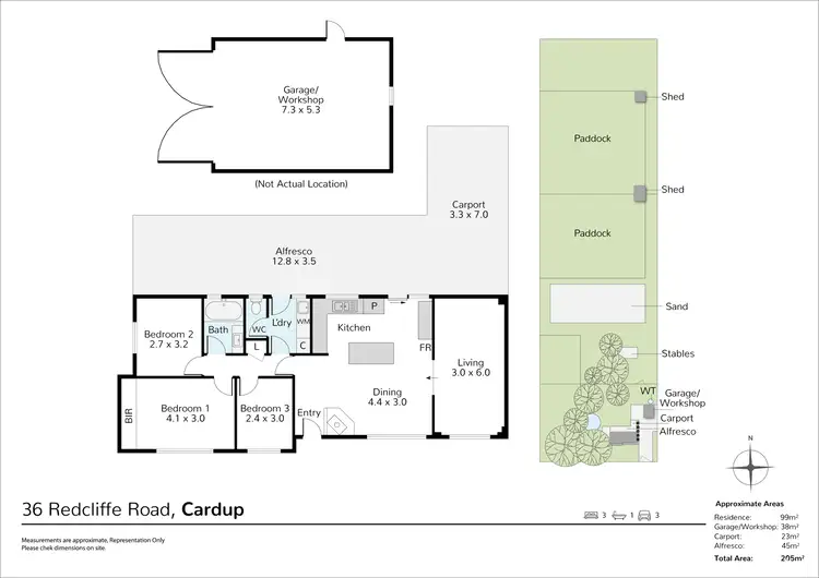 Floorplan of Homely house listing, 36 Redcliffe Road, Cardup WA 6122