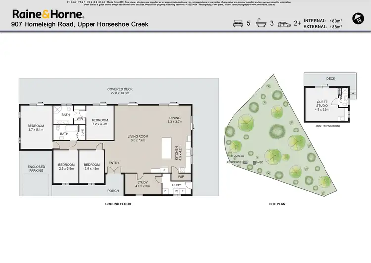 Floorplan of Homely rural property listing, 907 Homeleigh Road, Homeleigh via, Kyogle NSW 2474