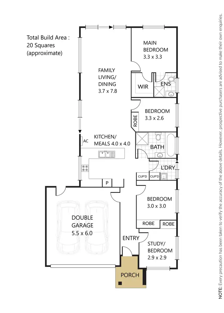 Floorplan of Homely house listing, 264 Clarkes Road, Brookfield VIC 3338