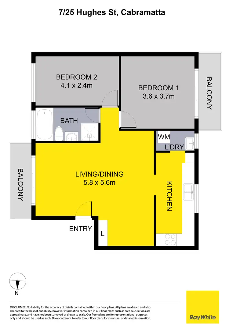 Floorplan of Homely house listing, 7/25-29 Hughes Street, Cabramatta NSW 2166