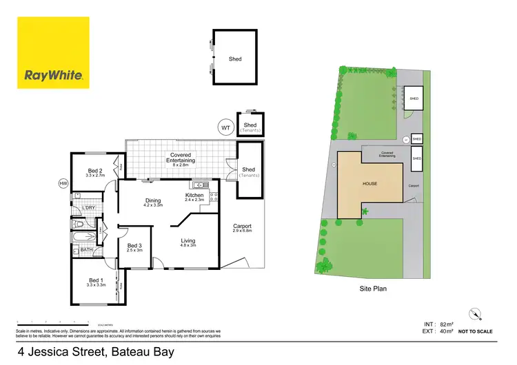 Floorplan of Homely house listing, 4 Jessica Street, Bateau Bay NSW 2261