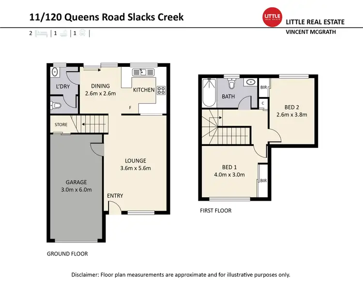 Floorplan of Homely townhouse listing, 11/120 Queens Road, Slacks Creek QLD 4127