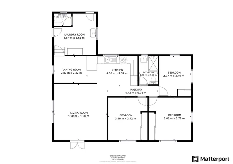 Floorplan of Homely house listing, 34 Robertson Road, Eastern Heights QLD 4305