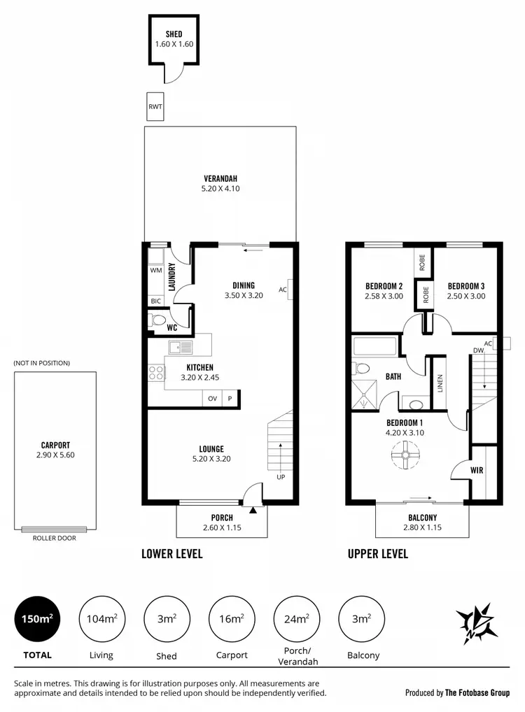 Floorplan of Homely townhouse listing, 4/38 Mortimer Street, Kurralta Park SA 5037