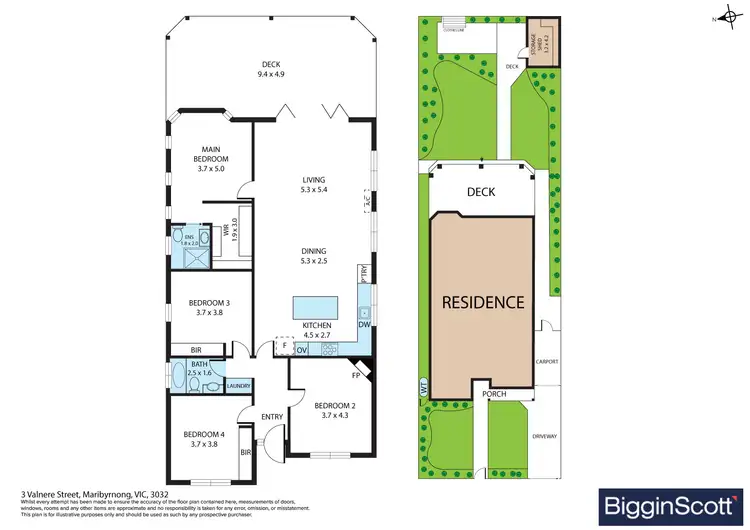 Floorplan of Homely house listing, 3 Valnere Street, Maribyrnong VIC 3032