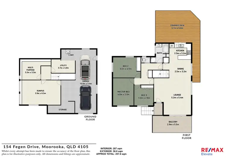 Floorplan of Homely house listing, 154 Fegen Drive, Moorooka QLD 4105