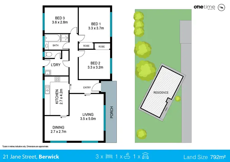 Floorplan of Homely house listing, 21 Jane Street, Berwick VIC 3806