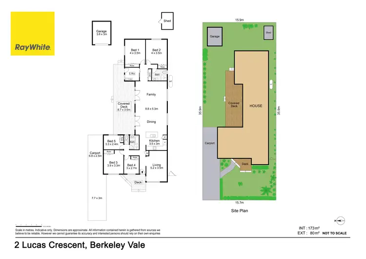 Floorplan of Homely house listing, 2 Lucas Crescent, Berkeley Vale NSW 2261