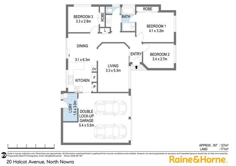 Floorplan of Homely house listing, 20 Halcot Avenue, North Nowra NSW 2541