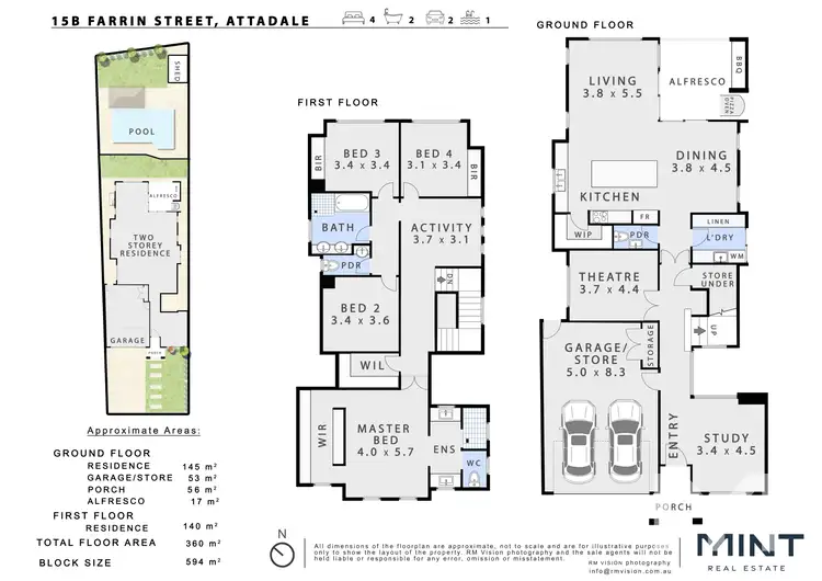 Floorplan of Homely house listing, 15B Farrin Street, Attadale WA 6156