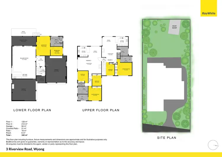 Floorplan of Homely house listing, 3 Riverview Drive, Wyong NSW 2259