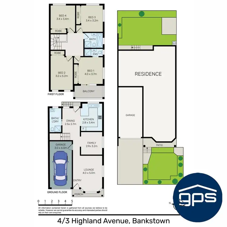 Floorplan of Homely house listing, 4/3 Highland Avenue, Bankstown NSW 2200
