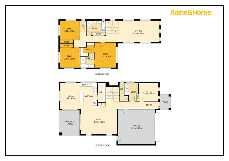Floorplan of Homely house listing, 17 Outlook Way, Sunbury VIC 3429