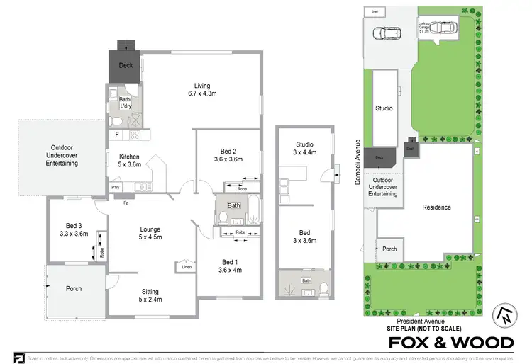 Floorplan of Homely house listing, 435 President Avenue, Kirrawee NSW 2232