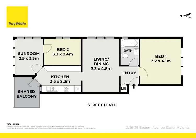 Floorplan of Homely apartment listing, 2/26-28 Eastern Avenue, Dover Heights NSW 2030