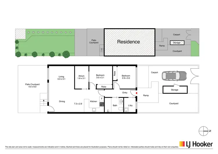 Floorplan of Homely townhouse listing, 33 Boult Place, Melba ACT 2615