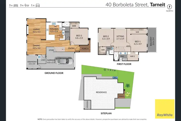 Floorplan of Homely house listing, 40 Borboleta Street, Tarneit VIC 3029