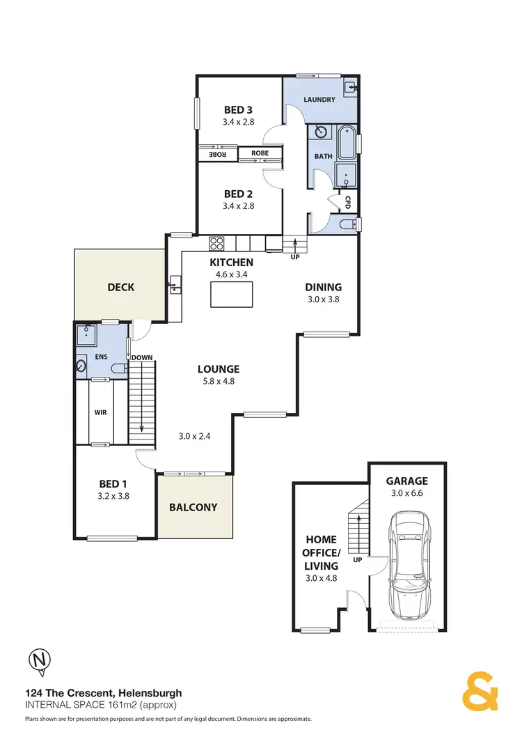 Floorplan of Homely house listing, 124 The Crescent, Helensburgh NSW 2508