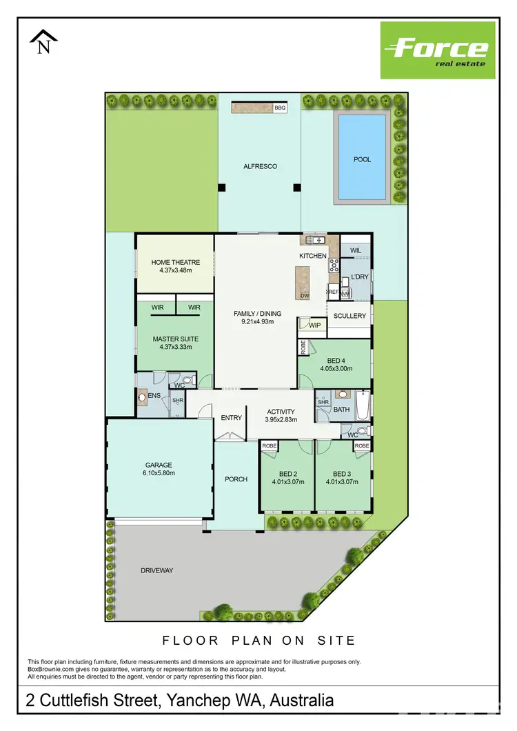 Floorplan of Homely house listing, 2 Cuttlefish Street, Yanchep WA 6035