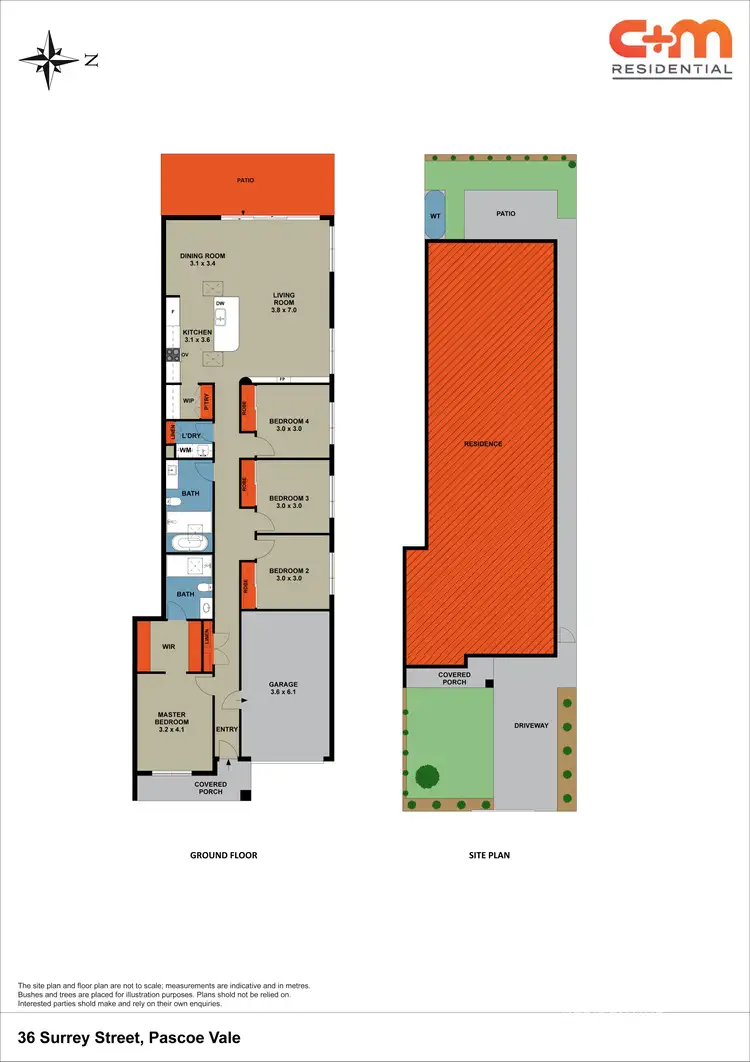 Floorplan of Homely house listing, 36 Surrey Street, Pascoe Vale VIC 3044
