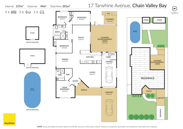 Floorplan of Homely house listing, 17 Tarwhine Avenue, Chain Valley Bay NSW 2259