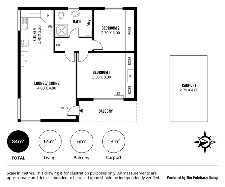 Floorplan of Homely unit listing, 3/142 Grange Road, Westbourne Park SA 5041