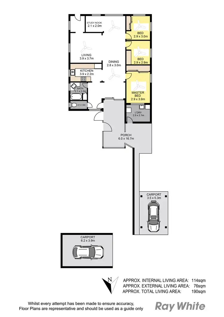 Floorplan of Homely house listing, 5 Beeby Street, Wavell Heights QLD 4012