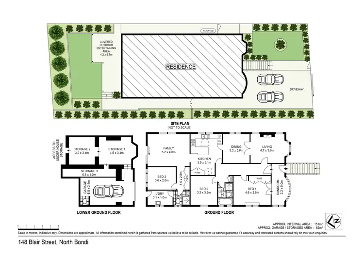 Floorplan of Homely house listing, 148 Blair Street, North Bondi NSW 2026