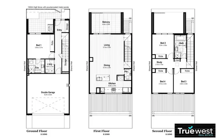 Floorplan of Homely townhouse listing, 24 Main Street, Aintree VIC 3336
