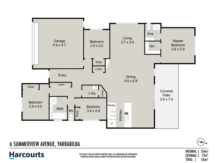 Floorplan of Homely house listing, 6 Summerview Avenue, Yarrabilba QLD 4207