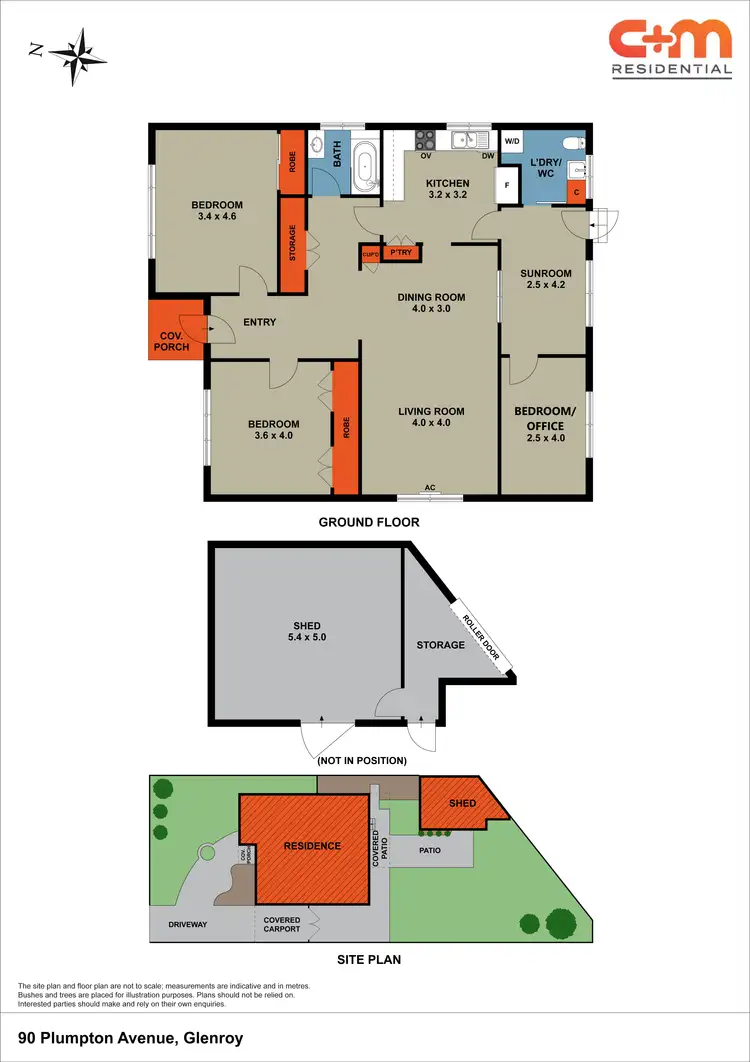 Floorplan of Homely house listing, 90 Plumpton Avenue, Glenroy VIC 3046