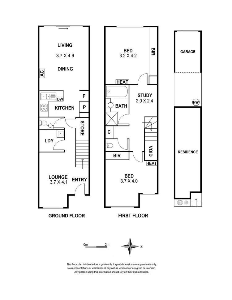 Floorplan of Homely townhouse listing, 52 Grattan Cove, Craigieburn VIC 3064