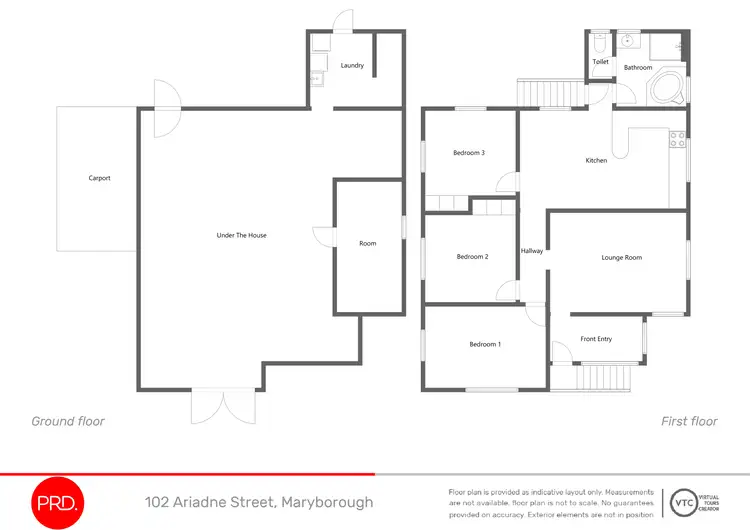 Floorplan of Homely house listing, 102 Ariadne Street, Maryborough QLD 4650