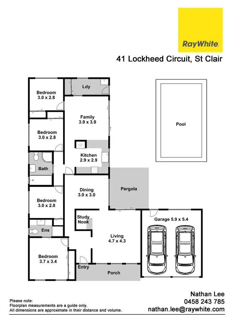 Floorplan of Homely house listing, 41 Lockheed Circuit, St Clair NSW 2759