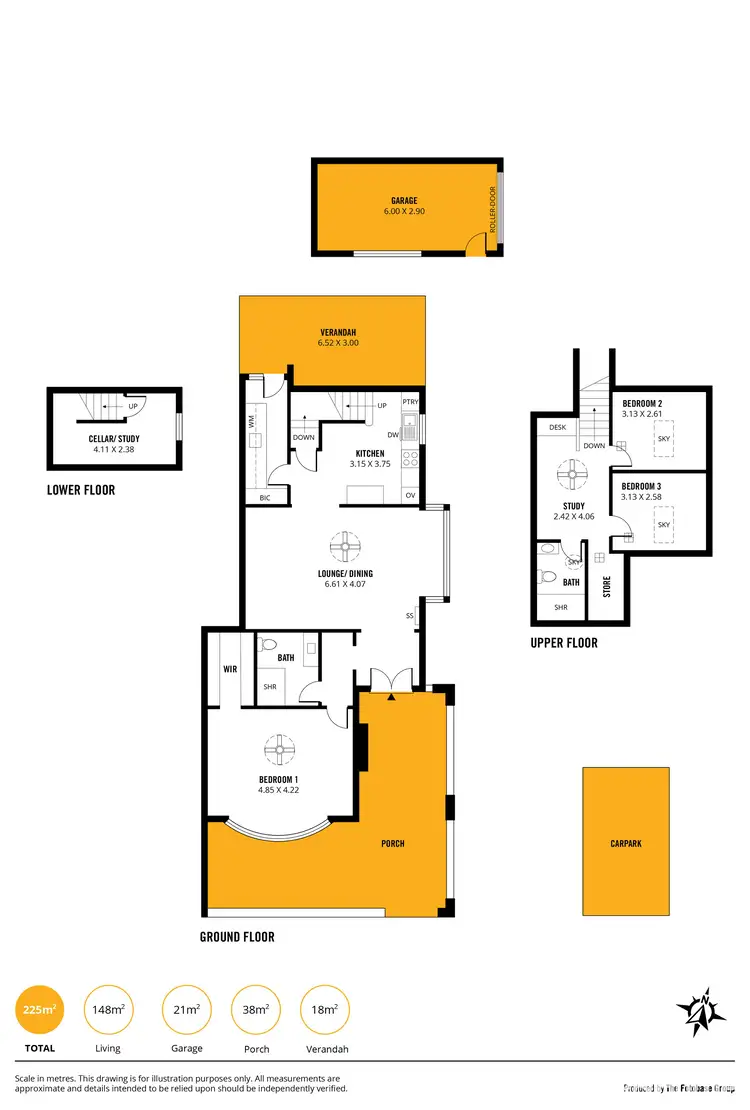 Floorplan of Homely house listing, 8/136 Cross Road, Highgate SA 5063