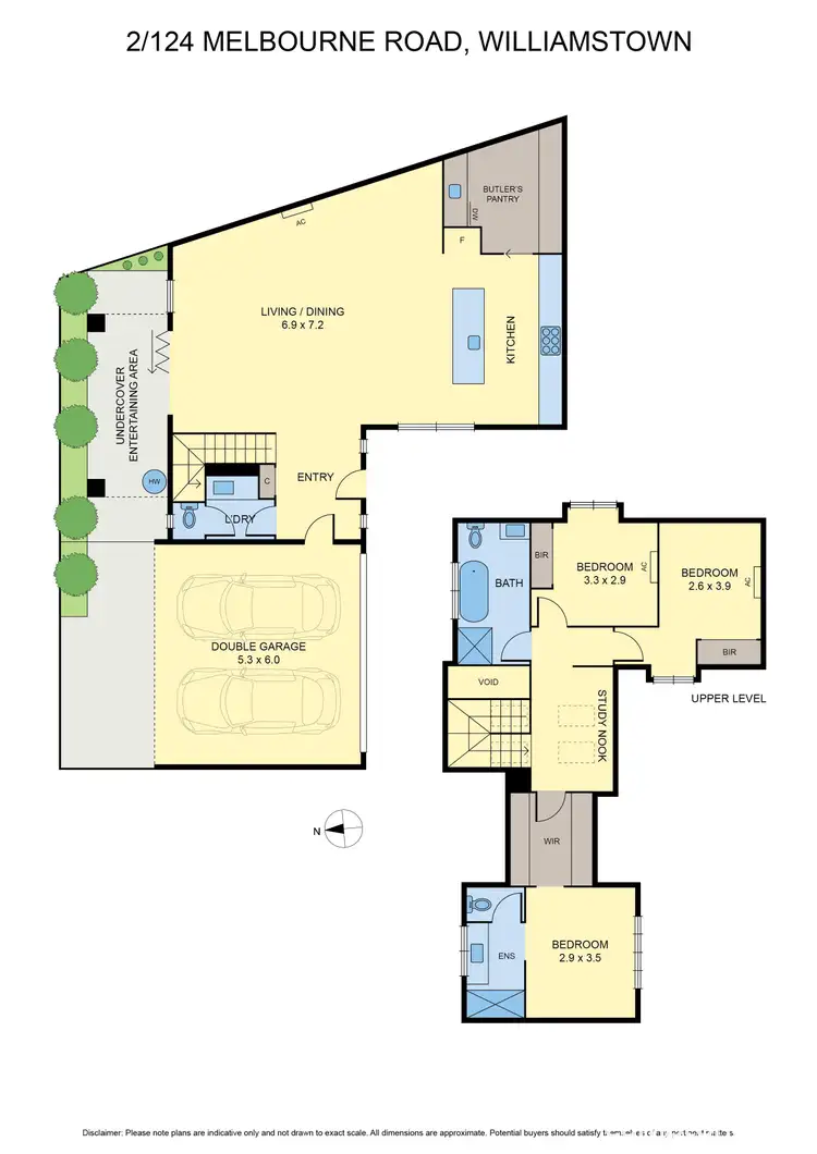 Floorplan of Homely house listing, 2/124 Melbourne Road, Williamstown VIC 3016