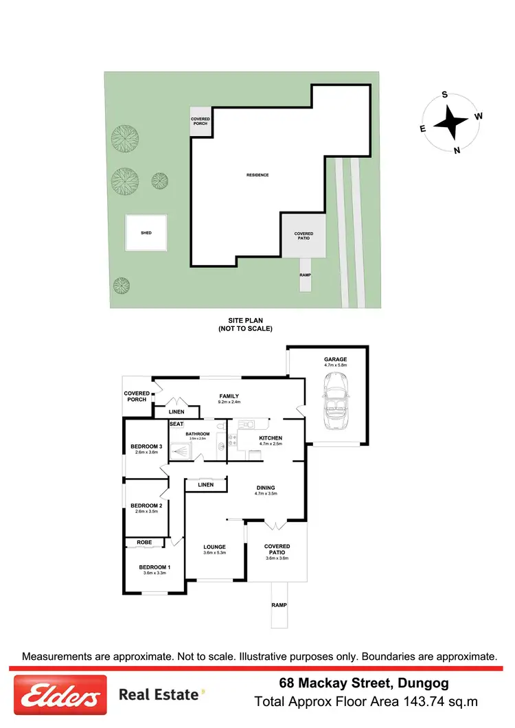 Floorplan of Homely house listing, 68 Mackay Street, Dungog NSW 2420