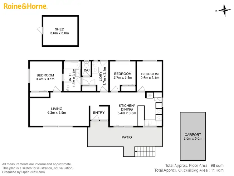 Floorplan of Homely house listing, 25 Brady Street, Midway Point TAS 7171