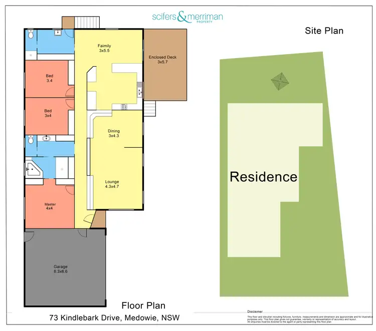 Floorplan of Homely house listing, 73 Kindlebark Drive, Medowie NSW 2318