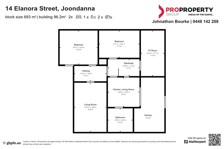 Floorplan of Homely house listing, 14 Elanora Street, Joondanna WA 6060