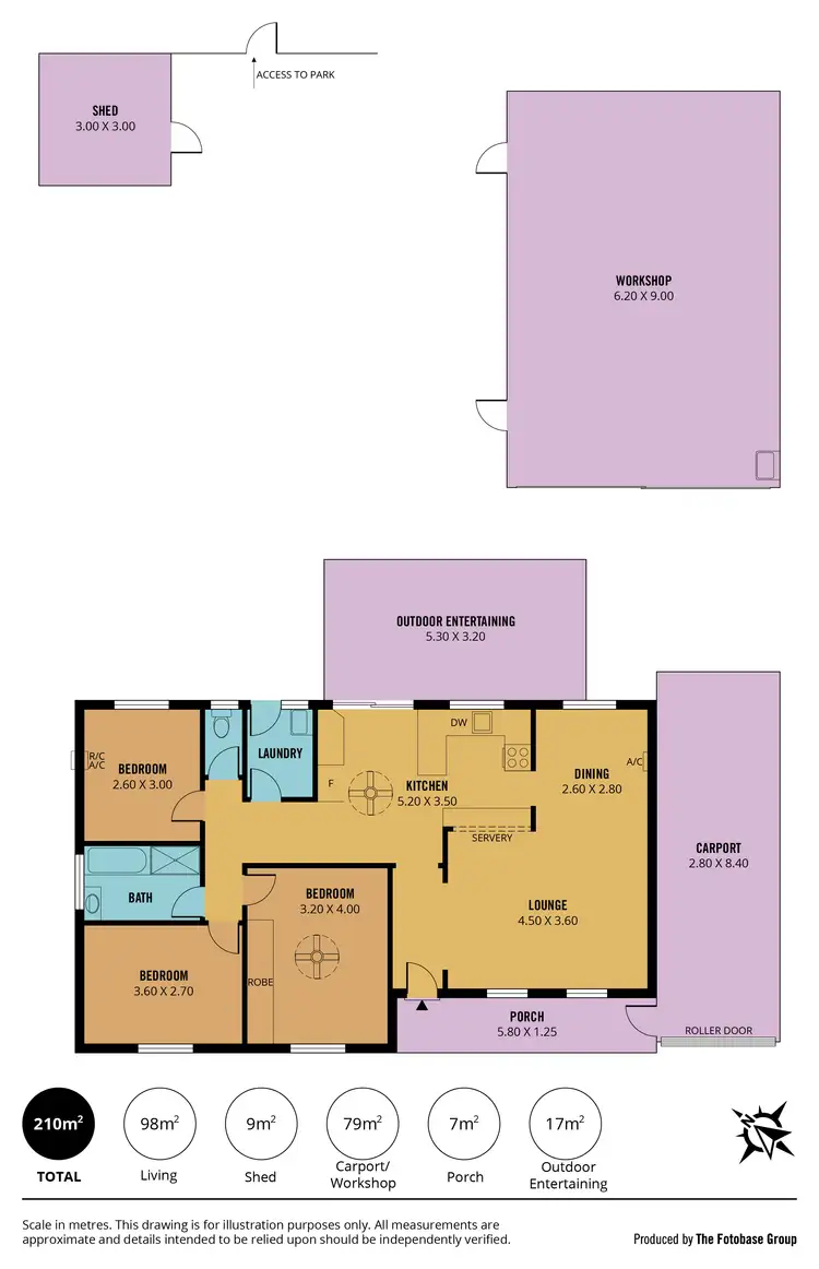 Floorplan of Homely house listing, 32 Bimbadene Road, Reynella SA 5161