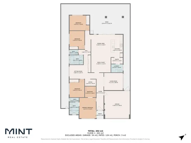 Floorplan of Homely house listing, 4 Withnell Approach, Mandogalup WA 6167