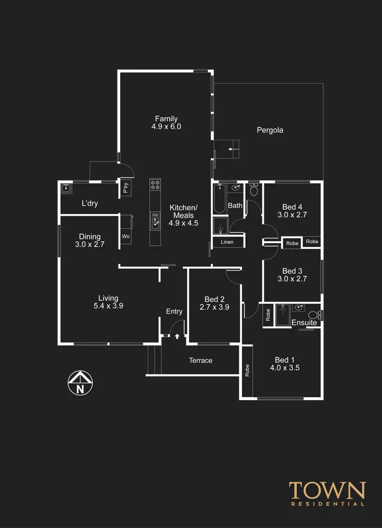 Floorplan of Homely house listing, 12 Centaurus Street, Giralang ACT 2617