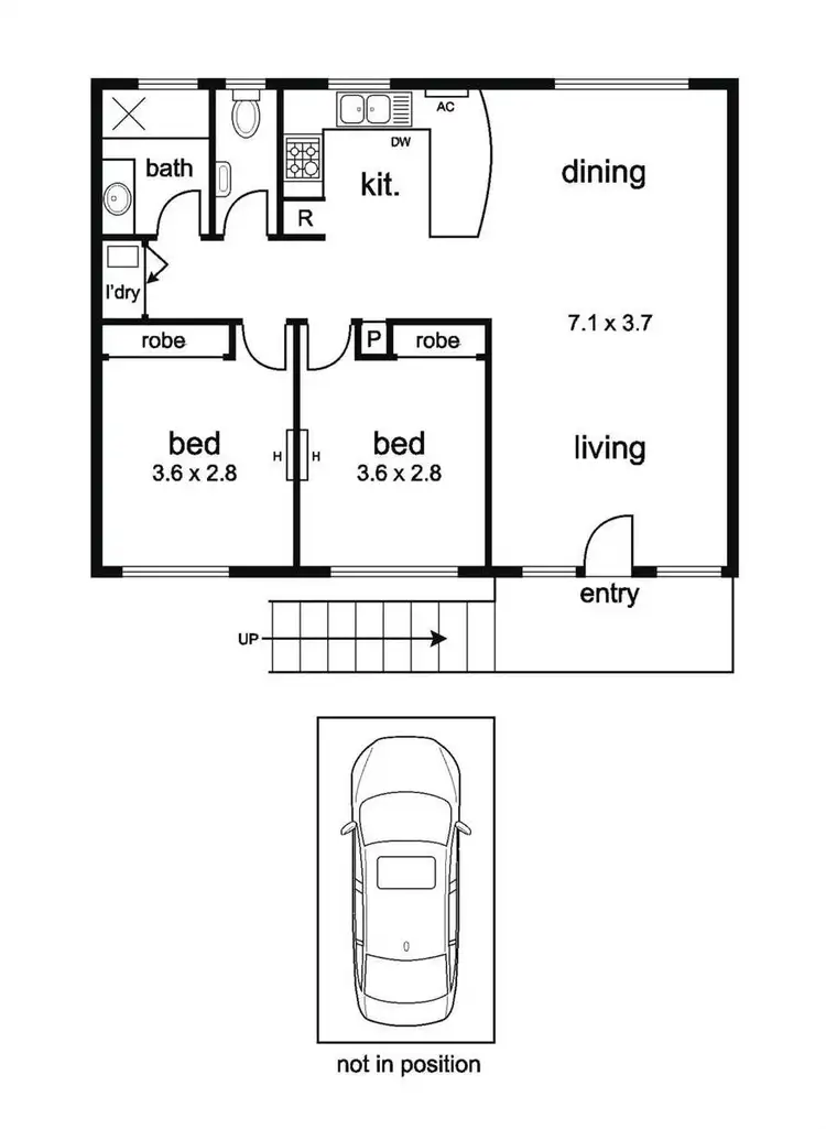 Floorplan of Homely apartment listing, 6/162 Princess Street, Kew VIC 3101