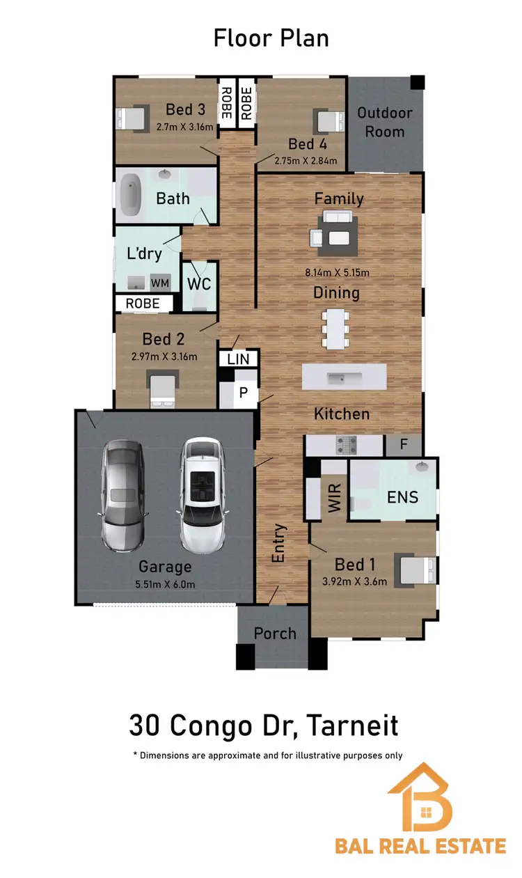 Floorplan of Homely house listing, 30 Congo Drive, Tarneit VIC 3029