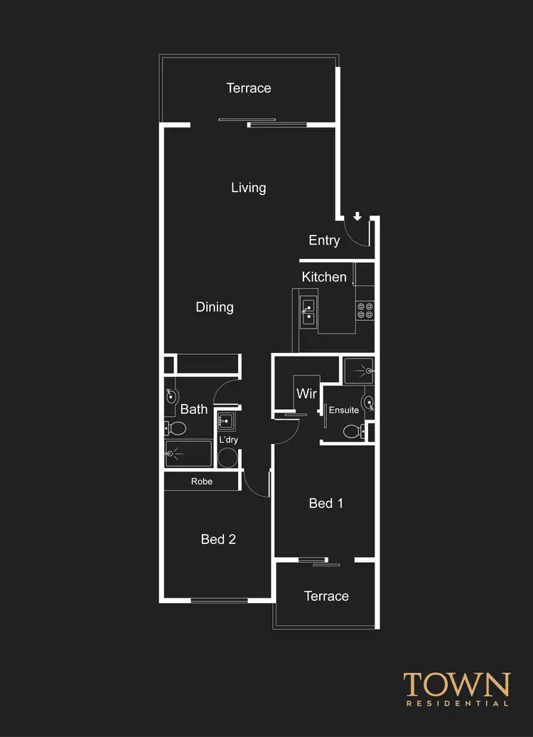 Floorplan of Homely apartment listing, 17B/21 Beissel Street, Belconnen ACT 2617
