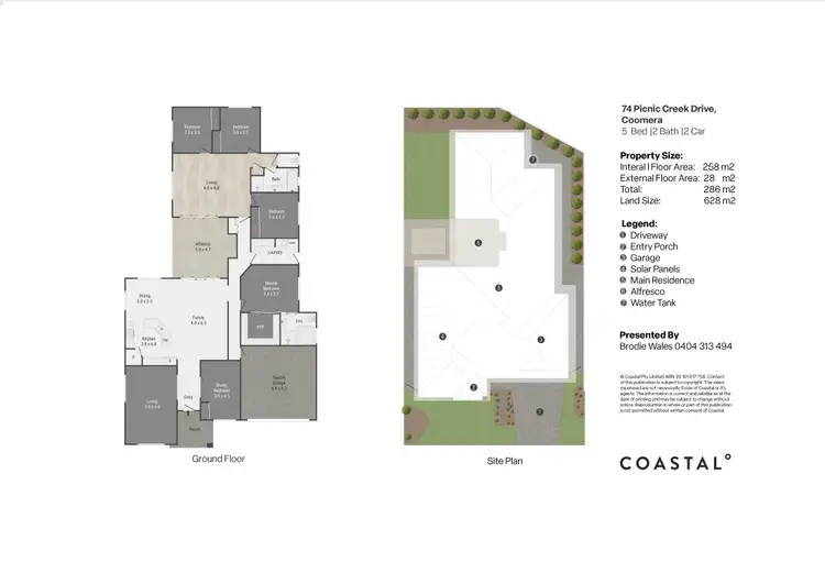 Floorplan of Homely house listing, 74 Picnic Creek Drive, Coomera QLD 4209
